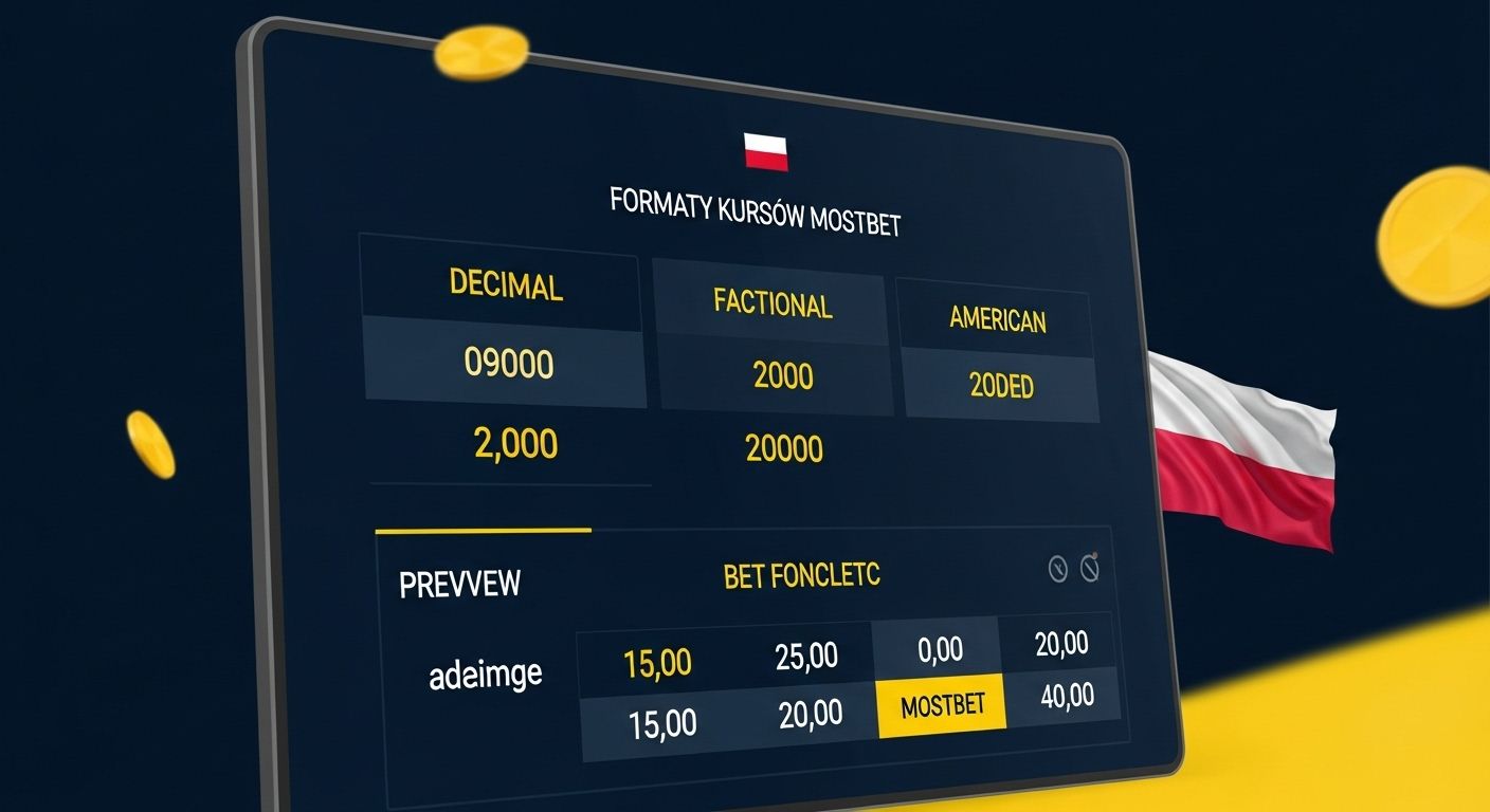 Formaty kursów live match odds
